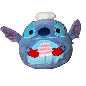 Disney Stitch Chef Cake Plush Toy Birthday‎ Celebration Stuffed Animal